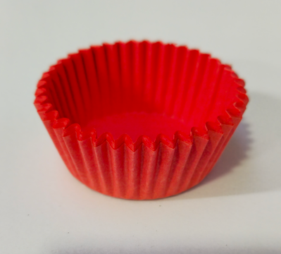 Premium Muffin Cups "Small" 50mm x 31mm Box of 2000 (RED)